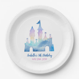 Burg Rainbow 5. Geburtstagsparty Pappteller