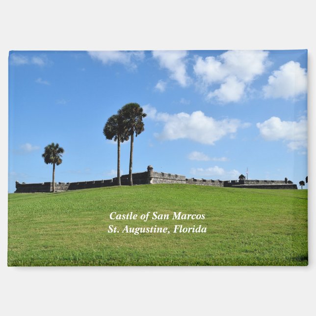 Burg San Marco St. Augustine, Florida Magnet (Vorderseite)