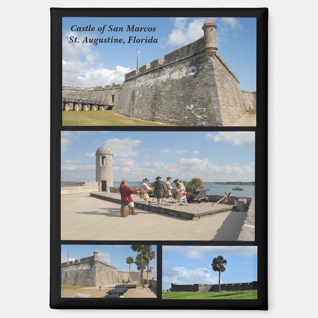 Burg San Marcos Magnet (Vorderseite)