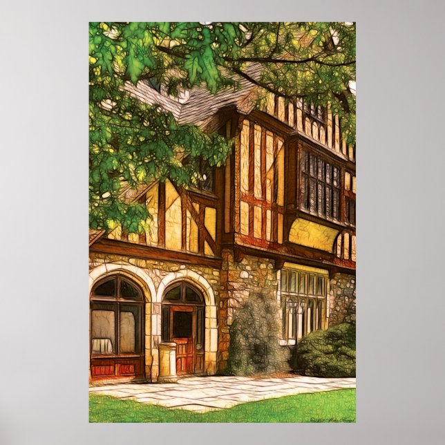 Burg - Schloss III Poster (Vorne)