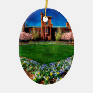 Burg Smithsonian Garden Kirchenblüten Keramikornament
