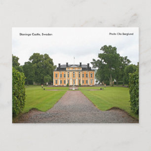 Burg Steninge, Schweden, Foto O.. Postkarte