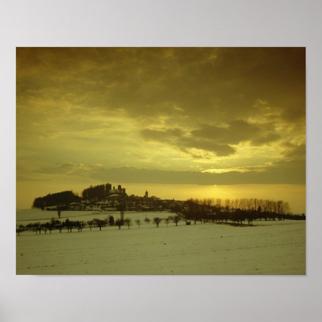 Burg Stolpen, Baujahr c.1100 Poster (Vorne)