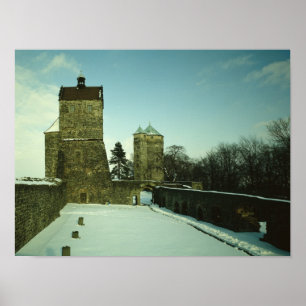 Burg Stolpen, Baujahr c.1100 Poster