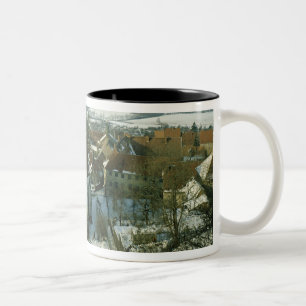Burg Stolpen, errichtet in c.1100 Zweifarbige Tasse