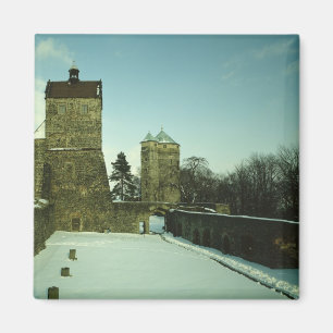 Burg Stolpen, errichtetes c.1100 Magnet