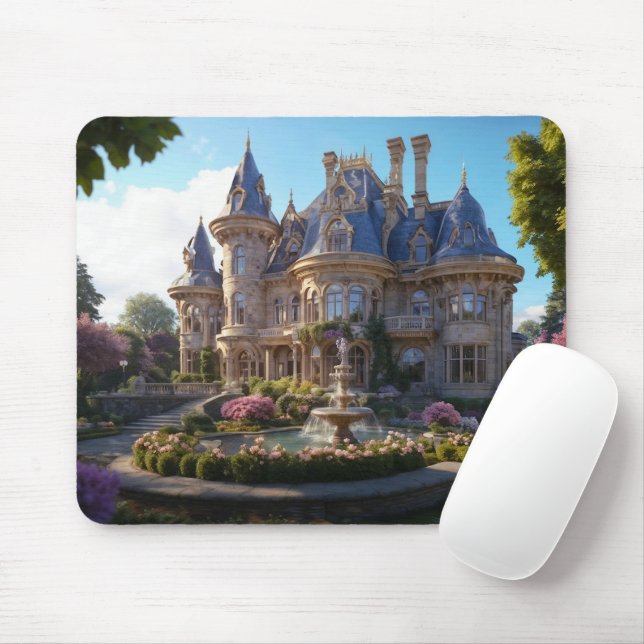 Burg Viktorianisch Splendor Mousepad (Mit Mouse)