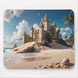 Burg vom Strand der Möglichkeiten Mousepad