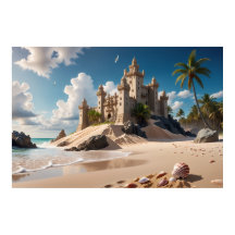 Burg vom Strand der Möglichkeiten