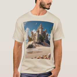 Burg vom Strand der Möglichkeiten T-Shirt