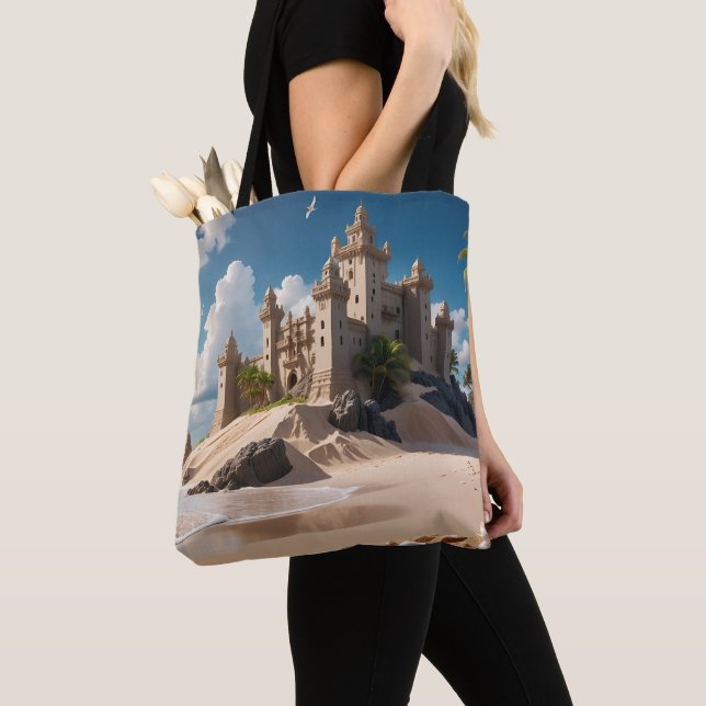Burg vom Strand der Möglichkeiten Tasche (Von Nahem)
