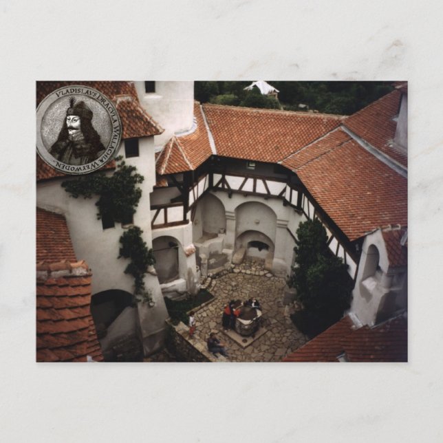 Burg von Dracula Postkarte (Vorderseite)