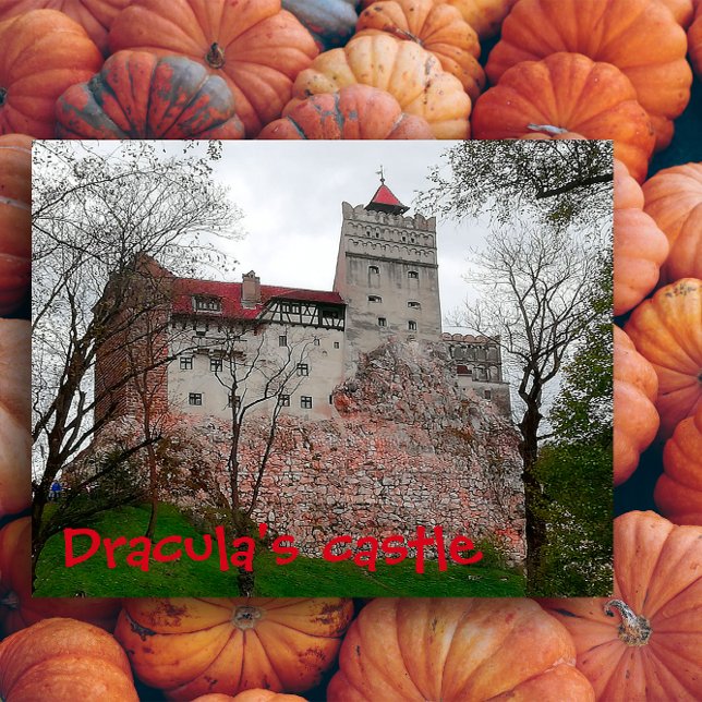 Burg von Dracula Transilvania Postkarte (Von Creator hochgeladen)