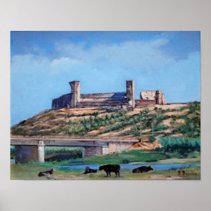 Burg von Fuengirola ,(Malaga) Poster