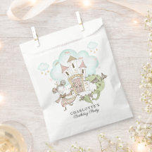 Burg Wasserfarbe Prinzessin Dragon Girl