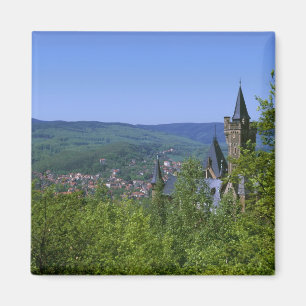 Burg, Wernigerode, Sachsen-Anhalt, Deutschland Magnet