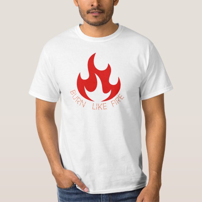BURG WIE FIRE Artwork T - Shirt (Vorderseite)