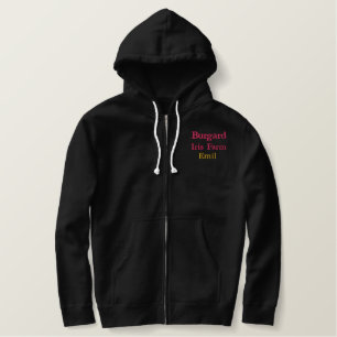 Burgard, Iris-Bauernhof, Emil Bestickter Hoodie
