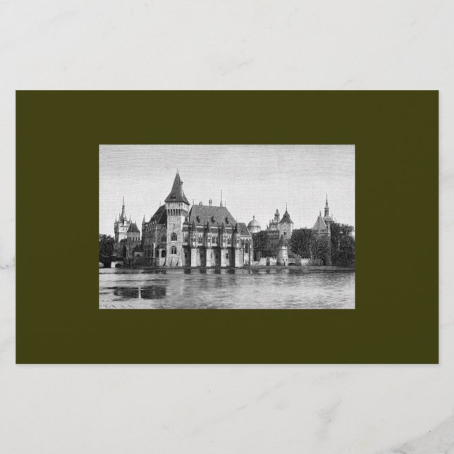 Burgen Briefpapier (Vorderseite)