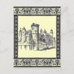 Burgen von Bellinzona Postkarte