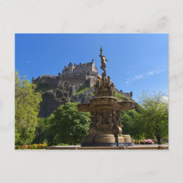 Burgen von Edinburgh Postkarte