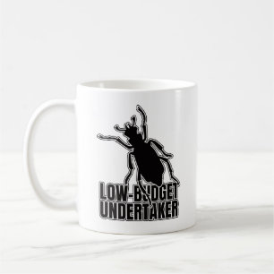 Burgen von Käfern Käfer Grave Digger - Entomologie Kaffeetasse