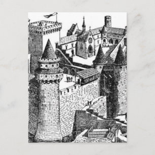 Burgen von Mitteleuropa Postkarte