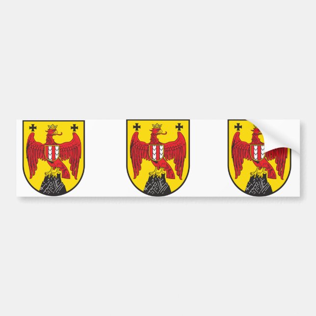Burgenland, Österreich Autoaufkleber (Vorne)