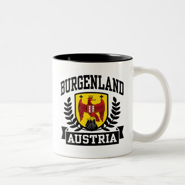 Burgenland Österreich Zweifarbige Tasse (Rechts)