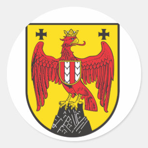Burgenland Runder Aufkleber