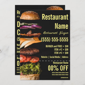 Burger-12x18-Flyer Einladung