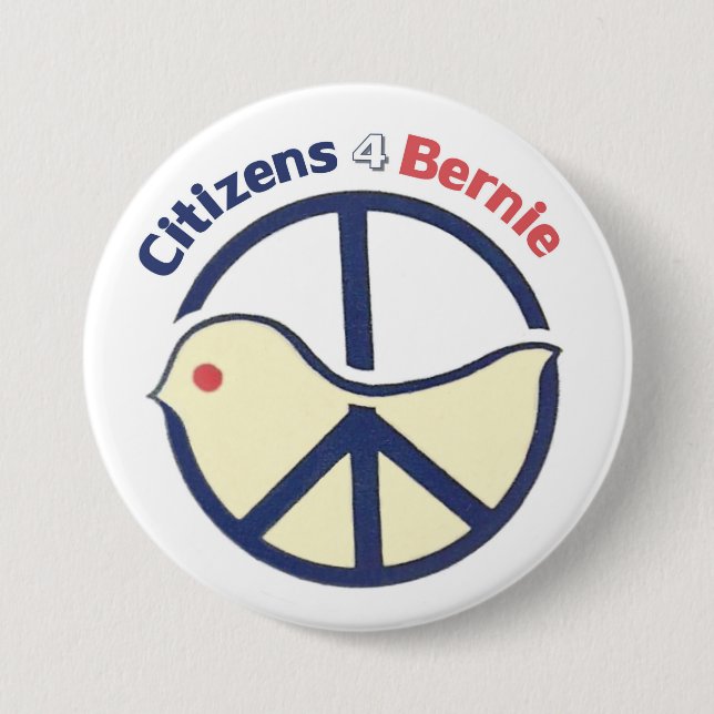 Bürger 4 Bernie Button (Vorderseite)
