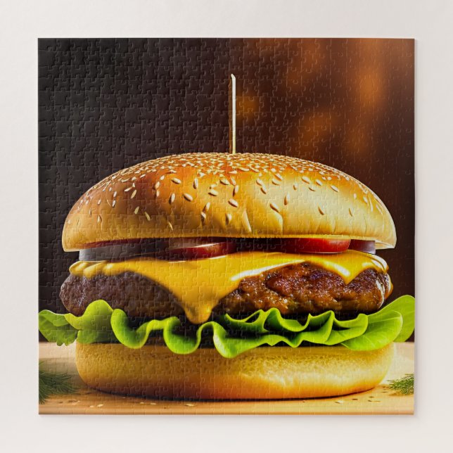 Burger 676 Teile Puzzle (Vertikal)