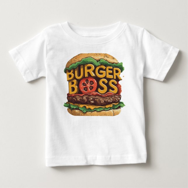 Burger Baby T-shirt (Vorderseite)