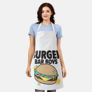 Burger Bar Boys Schürze