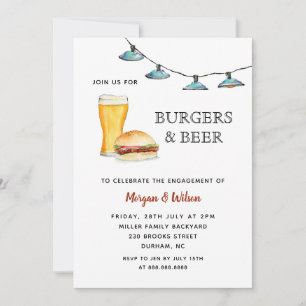 Burger & Beer-Engagement Ankündigung