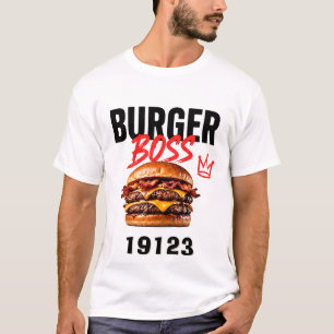 🍔 Burger Boss Fast-Food-Restaurant-Manager 👑 T-Shirt