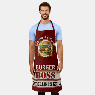 Burger-Boss-Schürze Schürze