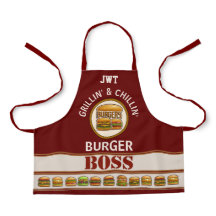 Burger-Boss-Schürze
