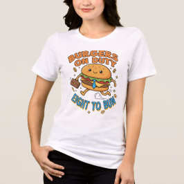 Burger Boss T-Shirt – Lustiges Hustle-Design für F Tri-Blend Shirt