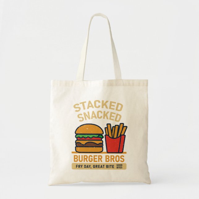 Burger Bros Tragetasche (Vorne)