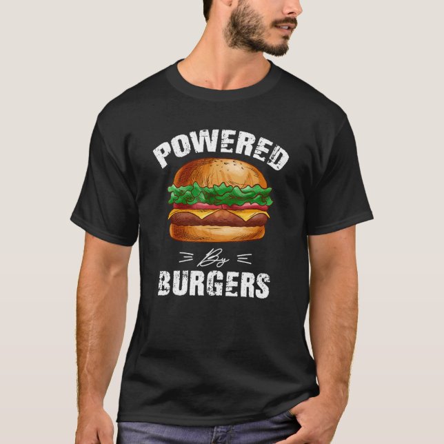 Burger cheeseburgers hamburger fast food snacks ba T-Shirt (Vorderseite)