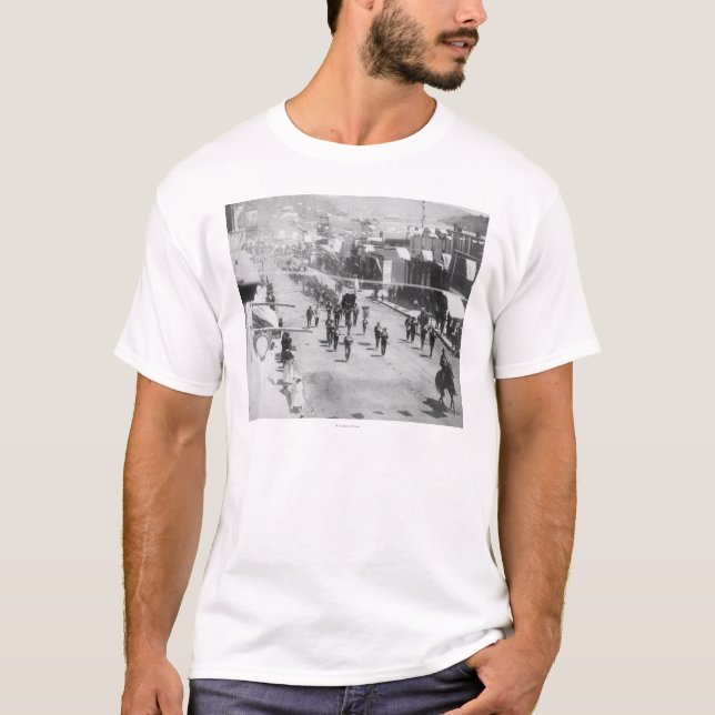 Bürger des Ballast feiern Fertigstellung von T-Shirt (Vorderseite)