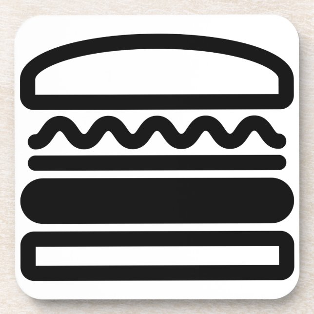 Burger Dreams Getränkeuntersetzer (Vorderseite)