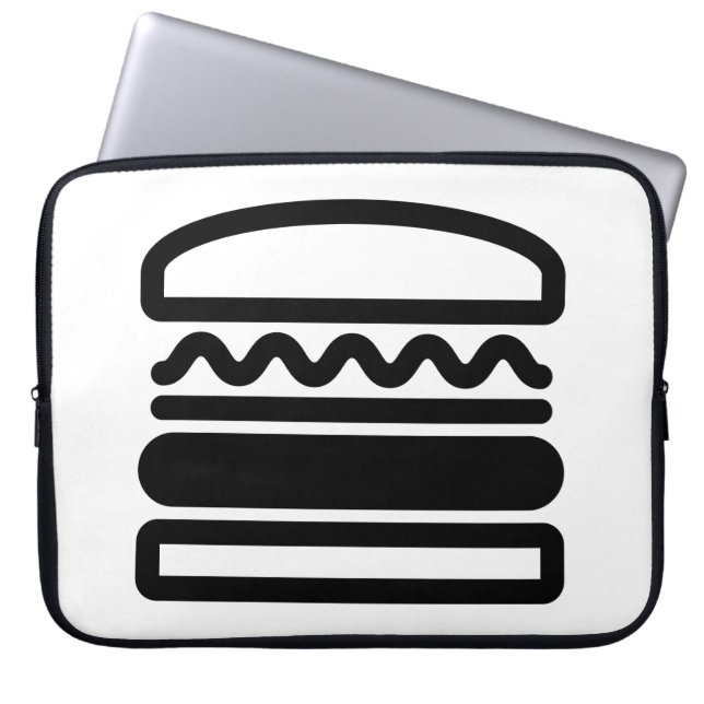 Burger Dreams Laptopschutzhülle (Vorderseite)