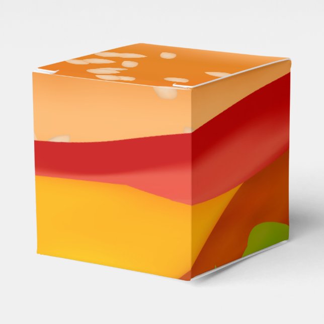 Burger Geschenkschachtel (Vorderseite)