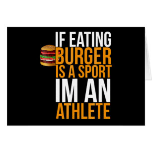 Burger Hamburger BBQ Humour Funny Pun Idée cadeau