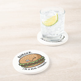 Burger, ich bin ein echter Charmer Getränkeuntersetzer