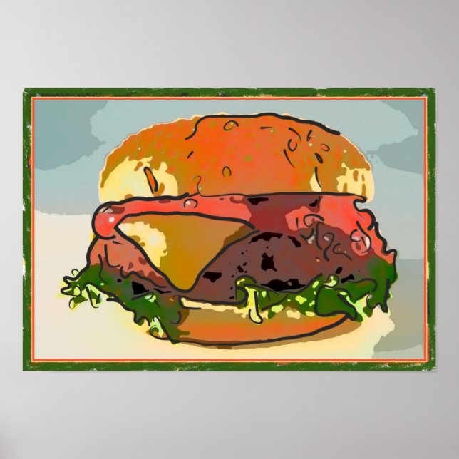 Burger Italiano Poster (Vorne)