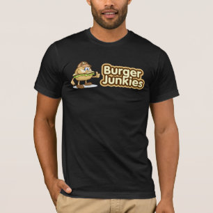 Burger-Junkie-T - Shirt